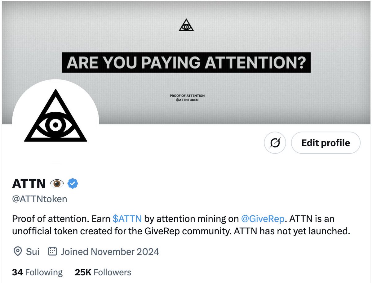 25k followers are paying attention 👁️