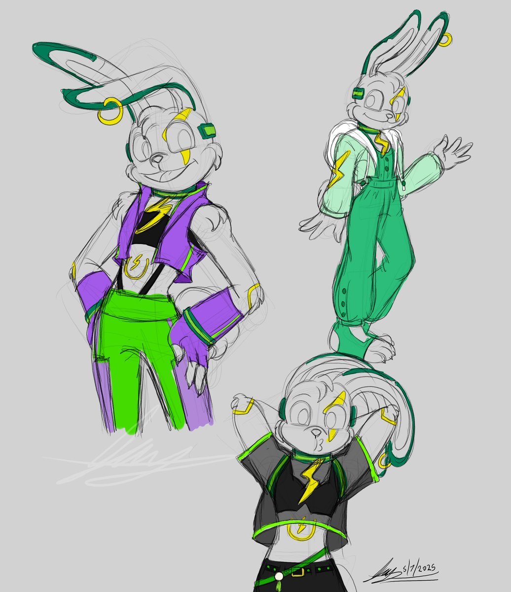 Next on the fashion line is Hoppy. Of course I see her in the  style of sleek and sporty. Something light with a bit of the futuristic  style, yet also comfortable to wear daily #smilingcrittersau #hoppyhopscotch