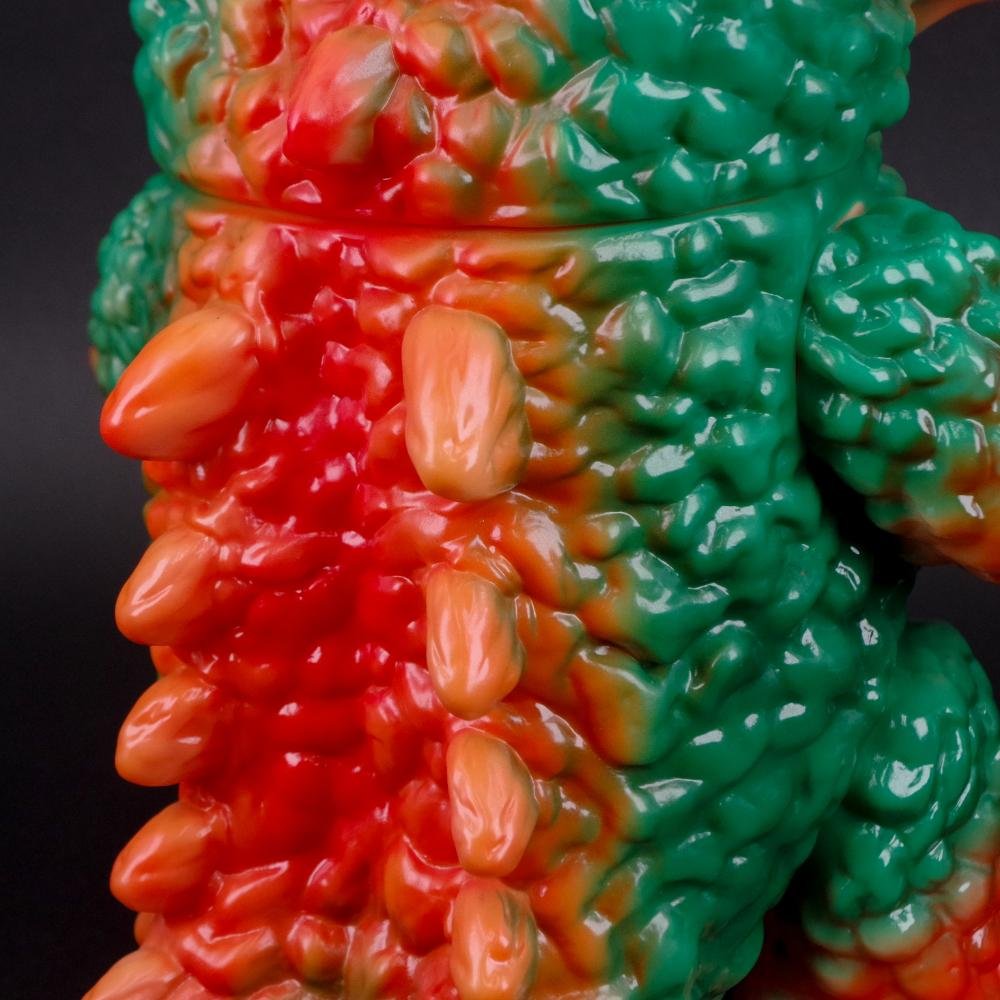 ソフビ 抽選情報】#LALATOY より #双生恐竜王 が登場！ 肌色成型に