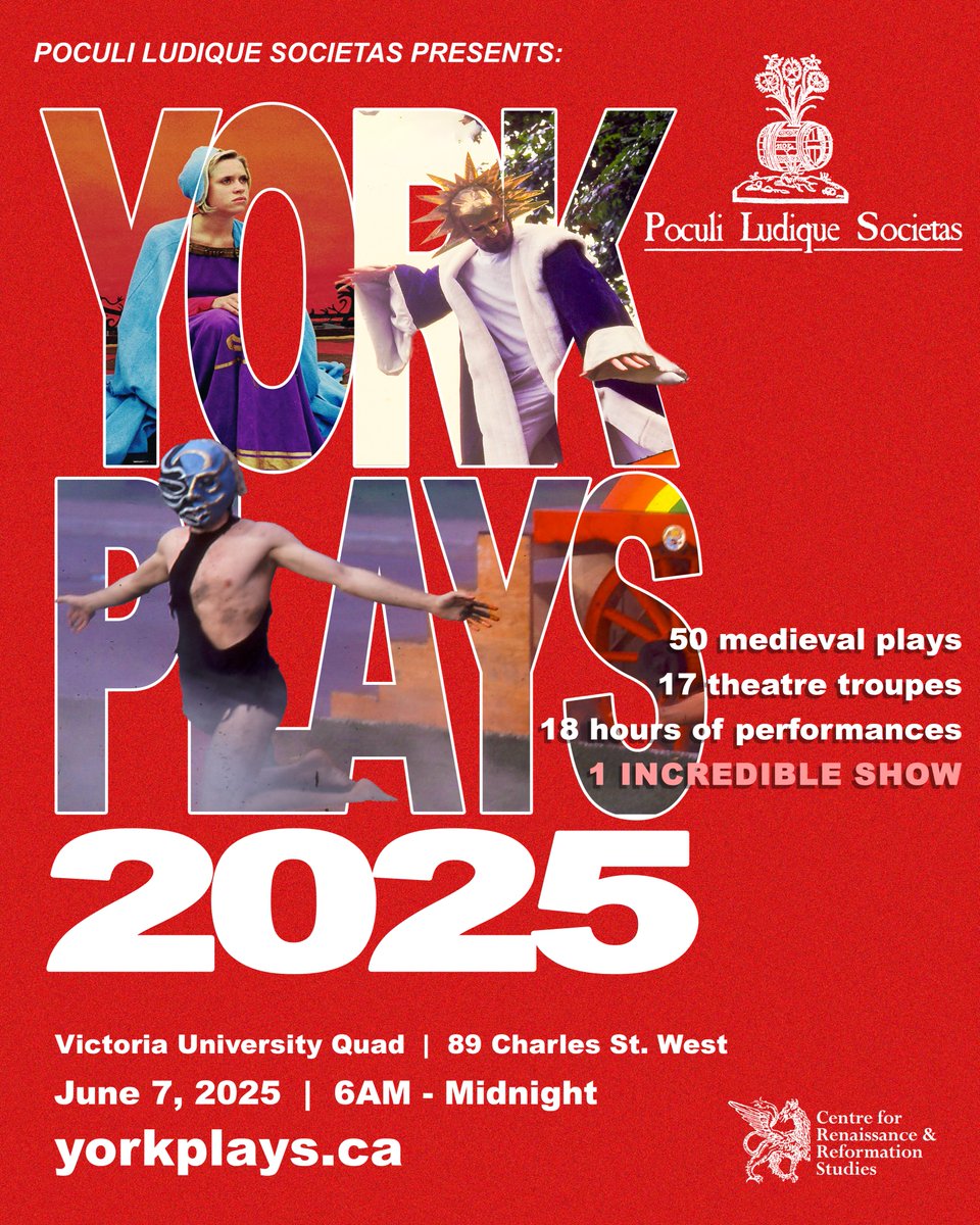 It's been two+ years in the making. We suffered a devastating loss due to fire, and yet here we are already.
Just one month until the wagons roll once again!
#yorkplays2025 #medievaltheatre #medievaltwitter