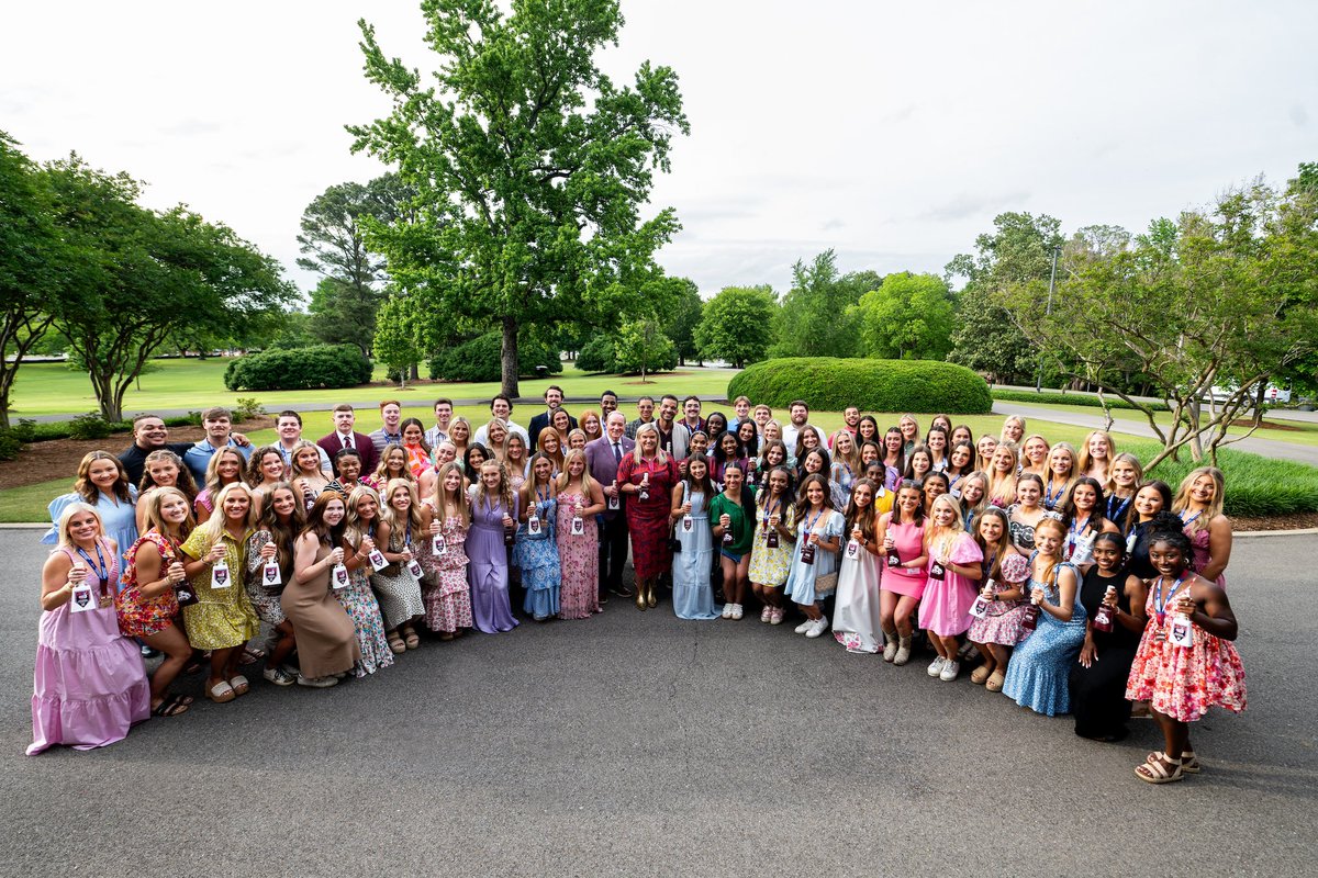 MSU President Mark E. Keenum proudly hosted the MSU Spirit Squads and Athletic Director Zac Selmon at a reception today in celebration of their 2025 NCA National Championships in the Spirit Rally Division IA and Intermediate Small Coed Division IA—commemorating the historic