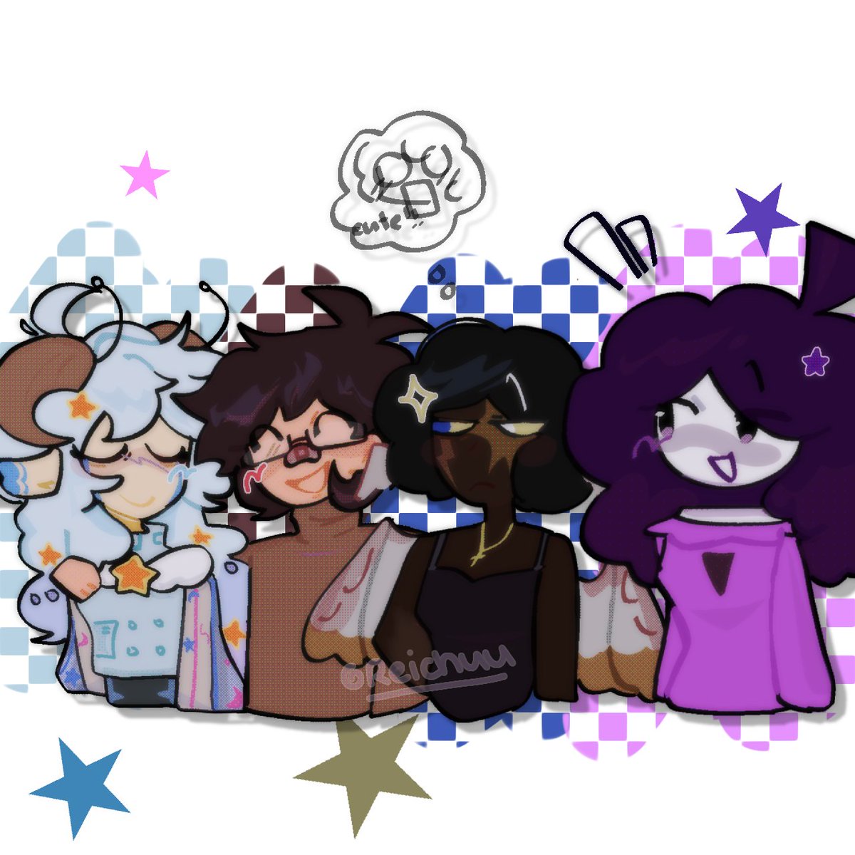 Drewy (@thedrewb00) on Twitter photo !! COMMISSIONED ART !!
Commissioned by: <a href="/TheDrewB00/">Drewy</a>
Art by: <a href="/reicchuu/">๏ผฃ๏ฝ๏ฝ๏ฝ แถป ๐ ๐ฐ .แ</a>
Characters: <a href="/JamFleecy/">JamFleecy ๐</a>,<a href="/RyUmeowimeanMEE/">หหห๊ฐ๐Ryu_DaGoat๐ญห เฃช๊ฑหหห</a>, <a href="/Gem_Devil1/">๐ชฝAngel ๐ชฝ</a>, <a href="/TheDrewB00/">Drewy</a>
TAGS: #Art #jamfleefyfanart !! COMMISSIONED ART !!
Commissioned by: <a href="/TheDrewB00/">Drewy</a>
Art by: <a href="/reicchuu/">๏ผฃ๏ฝ๏ฝ๏ฝ แถป ๐ ๐ฐ .แ</a>
Characters: <a href="/JamFleecy/">JamFleecy ๐</a>,<a href="/RyUmeowimeanMEE/">หหห๊ฐ๐Ryu_DaGoat๐ญห เฃช๊ฑหหห</a>, <a href="/Gem_Devil1/">๐ชฝAngel ๐ชฝ</a>, <a href="/TheDrewB00/">Drewy</a>
TAGS: #Art #jamfleefyfanart