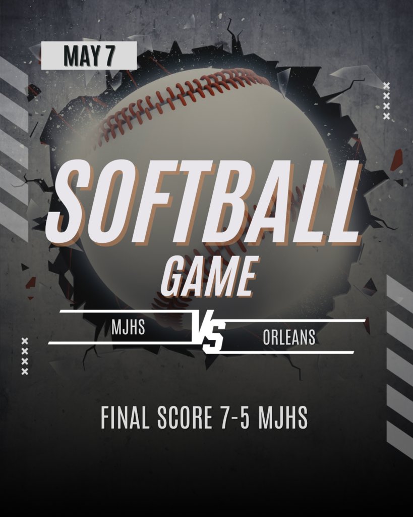 MJHSBlueJackets's tweet photo. MJHS Softball Update:
Our MJHS girls fought hard right down to the final out and came away with a well-earned 7-5 victory over Orleans! Great teamwork, determination, and hustle led to a strong finish. Way to go, ladies! https://t.co/aeIoz8P8pV