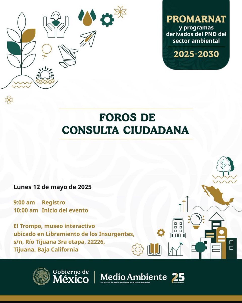 Blancafort's tweet photo. Acompáñanos este próximo lunes 12 de mayo en al Foro de Consulta Ciudadana PROMARNAT @PROFEPA_Mx @SEMARNAT_mx @CONAFOR @conagua_mx @CONANP_mx https://t.co/rDlT0enhmw