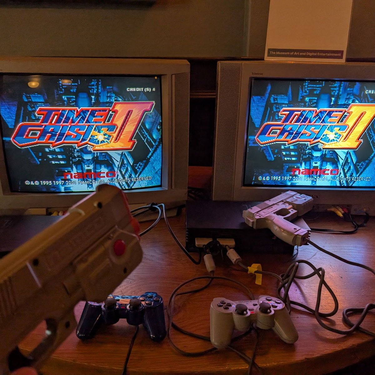 Props to our amazing volunteers for organizing a super-fun video game party at Sante Adairius on May 3rd!  System link Time Crisis 2 was an absolute highlight and we were having a blast with Super Monkey Ball 2 on GameCube. Join us next month on June 14th, all ages welcomed.