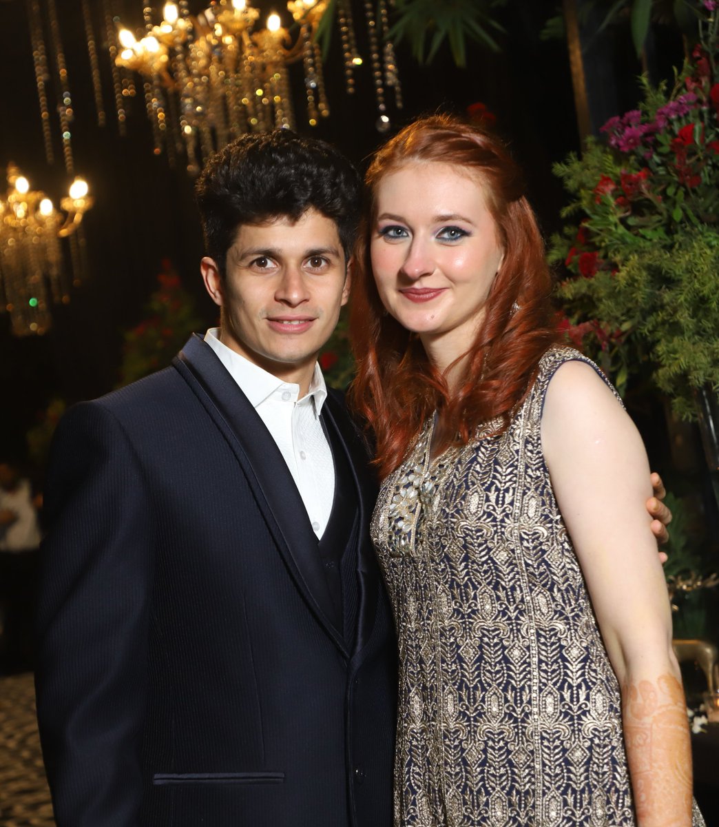 GarhwalPost1's tweet image. The wedding of Aayushmaan, son of Nandini Chaturvedi &amp;amp; Abhinav Chaturvedi, with Julia Kita, daughter of Tomasz &amp;amp; Marzena Kita, resident of Poland, was held on 6th May 2025 at The Ashoka Hotel, Chankyapuri, New Delhi. #AbhinavChaturvedi #HumLog