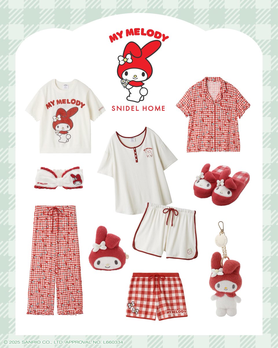 MY MELODY】ぬいぐるみチャーム(すべてのグッズ)｜スナイデル
