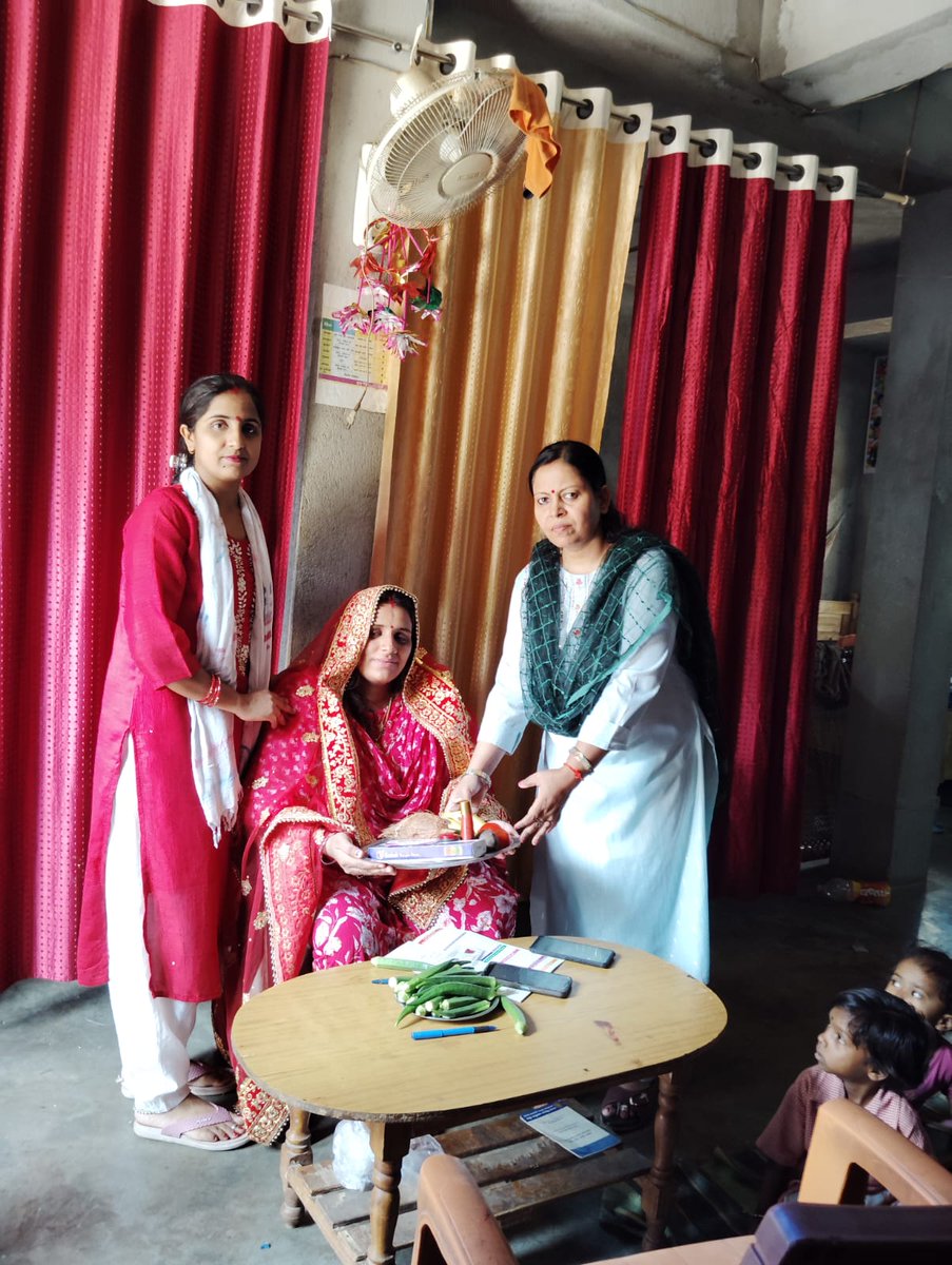 📅07 मई 2025
🎉 राज्य के सभी आंगनबाड़ी केंद्रों पर गोदभराई कार्यक्रम का हर्षोल्लास से आयोजन!
🌸 मातृत्व का सम्मान, पोषण का संकल्प 🌸
🤰 गर्भवती माताओं को पोषणयुक्त आहार, नियमित स्वास्थ्य जांच और आयरन-कैल्शियम सेवन की जानकारी दी गई।
👶 स्वस्थ माँ = सशक्त पीढ़ी
#गोदभराई_कार्यक्रम