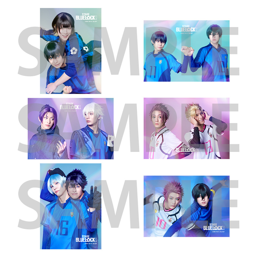 ／
物販購入特典公開🎉
＼

グッズ購入金額に応じて
2ショットブロマイドをプレゼント🌟

5,000円以上ご購入ごとにランダム1枚（全6種）
20,000円以上ご購入で全6種セット1組を配布します🫡

※配布予定枚数に達し次第終了となります。
　予めご了承ください。

#ブルステ #ブルーロック #bluelock