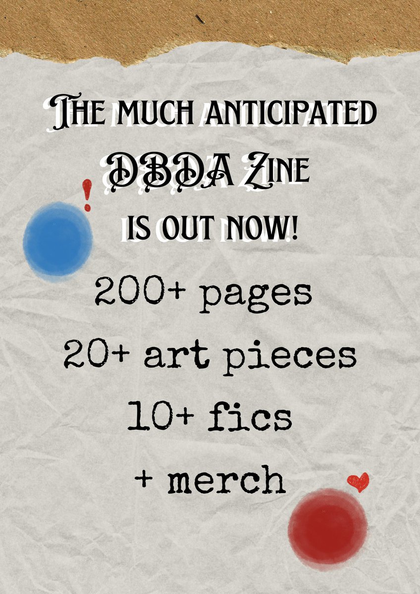 DBDA Zine tweet media
