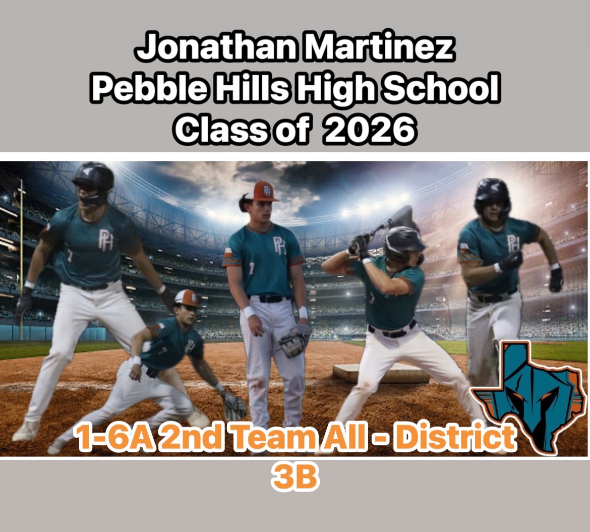 Adrian Martinez (@adrianmarep915) on Twitter photo Proud of <a href="/jonnathan5_/">Jonathan Diego Martinez</a> on
1-6A 2nd Team All -District 3B selection. Keep working hard !! #uncommitted
<a href="/CoachRWarner/">Ryan Warner</a> <a href="/PHHS_Beisbol/">Nico Alvarez</a>
<a href="/RecruitPHFB/">Pebble Hills HS Football Recruitment Page</a> <a href="/PHills_HS/">Pebble Hills High School</a> Proud of <a href="/jonnathan5_/">Jonathan Diego Martinez</a> on
1-6A 2nd Team All -District 3B selection. Keep working hard !! #uncommitted
<a href="/CoachRWarner/">Ryan Warner</a> <a href="/PHHS_Beisbol/">Nico Alvarez</a>
<a href="/RecruitPHFB/">Pebble Hills HS Football Recruitment Page</a> <a href="/PHills_HS/">Pebble Hills High School</a>