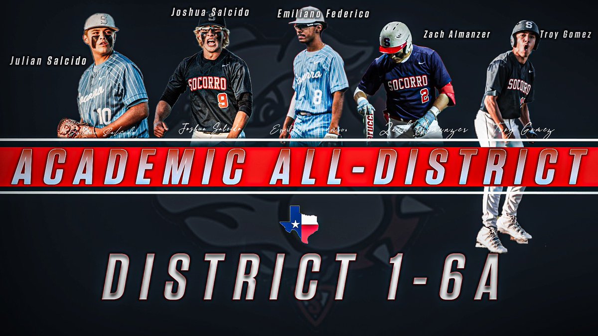Socorro High School BaseballβΎοΈ (@shsbaseball__) on Twitter photo Congratulations on our Bulldogs for their academic achievement! #STUDENTathlete #BulldogProud
<a href="/Jalvarbulldog/">Jose Alvarez</a> Congratulations on our Bulldogs for their academic achievement! #STUDENTathlete #BulldogProud
<a href="/Jalvarbulldog/">Jose Alvarez</a>