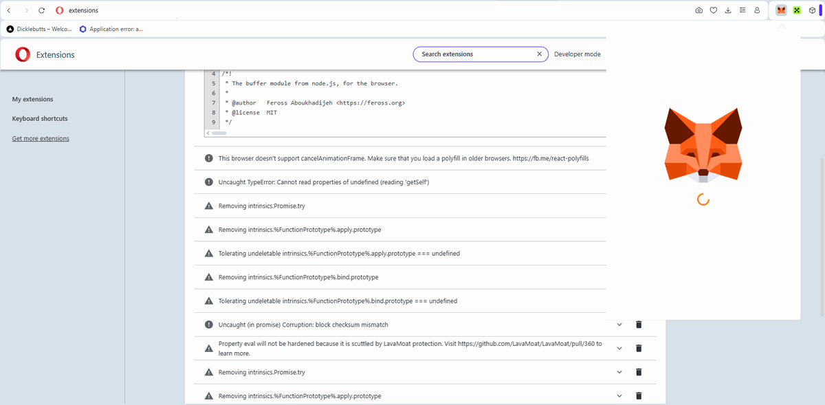 Hu_Chia_Wei's tweet photo. 🔥 What Happened to MetaMask? From Must-Have Tool to "Won’t Even Open" Wallet – A Developer’s Honest Rant https://t.co/sYhPnNWLlk