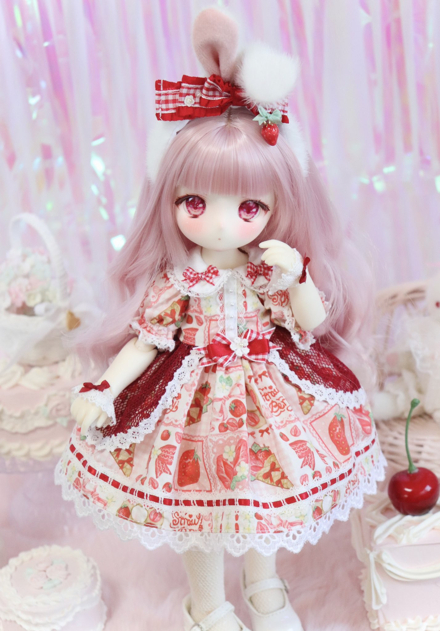 アゾン ピコニーモD カスタムヘッド・フルセットドール ジト目さん