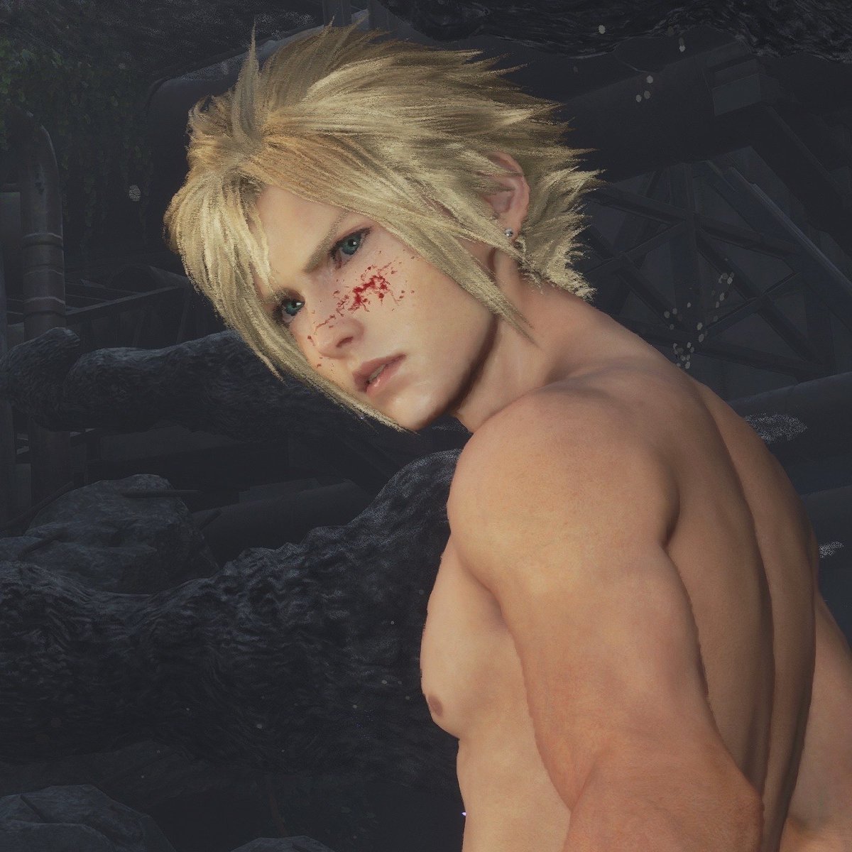kurtiskrow's tweet image. Was makin a scp and was asked to post these screenies
#cloudstrife