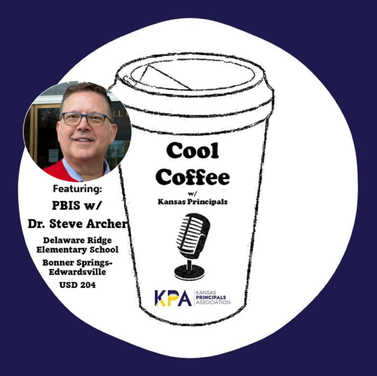 KSPrincipals (@ksprincipals) on Twitter photo 🚨🚨🚨🎙️🎙️It's a brand new Cool Coffee! PBIS w/ Dr. Steve Archer of Delaware Ridge Elem. in @usd204, is the topic. Listen: ⬇️⬇️
podbean.com/eas/pb-b48qs-1…
This episode previews the session Dr. Archer will bring to the <a href="/USAKansas/">USA-Kansas</a> conference at the end of May in Wichita...get a 🚨🚨🚨🎙️🎙️It's a brand new Cool Coffee! PBIS w/ Dr. Steve Archer of Delaware Ridge Elem. in @usd204, is the topic. Listen: ⬇️⬇️
podbean.com/eas/pb-b48qs-1…
This episode previews the session Dr. Archer will bring to the <a href="/USAKansas/">USA-Kansas</a> conference at the end of May in Wichita...get a