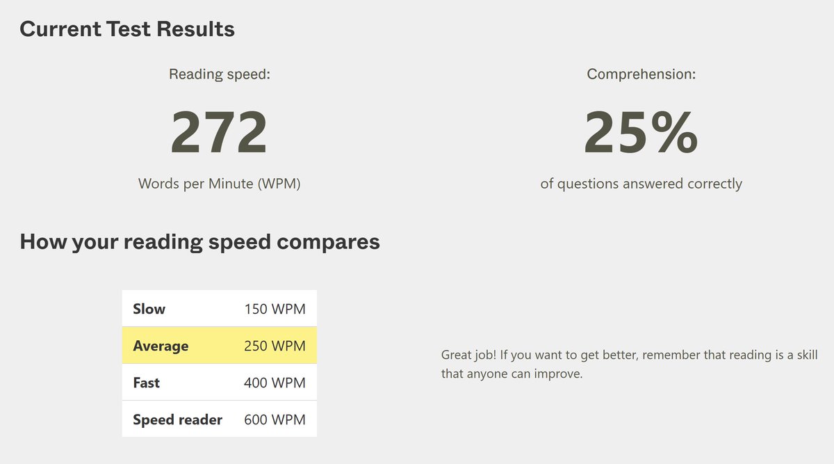 I'll just leave that here lmao 
"GREAT JOB" mfer have you seen the numbers