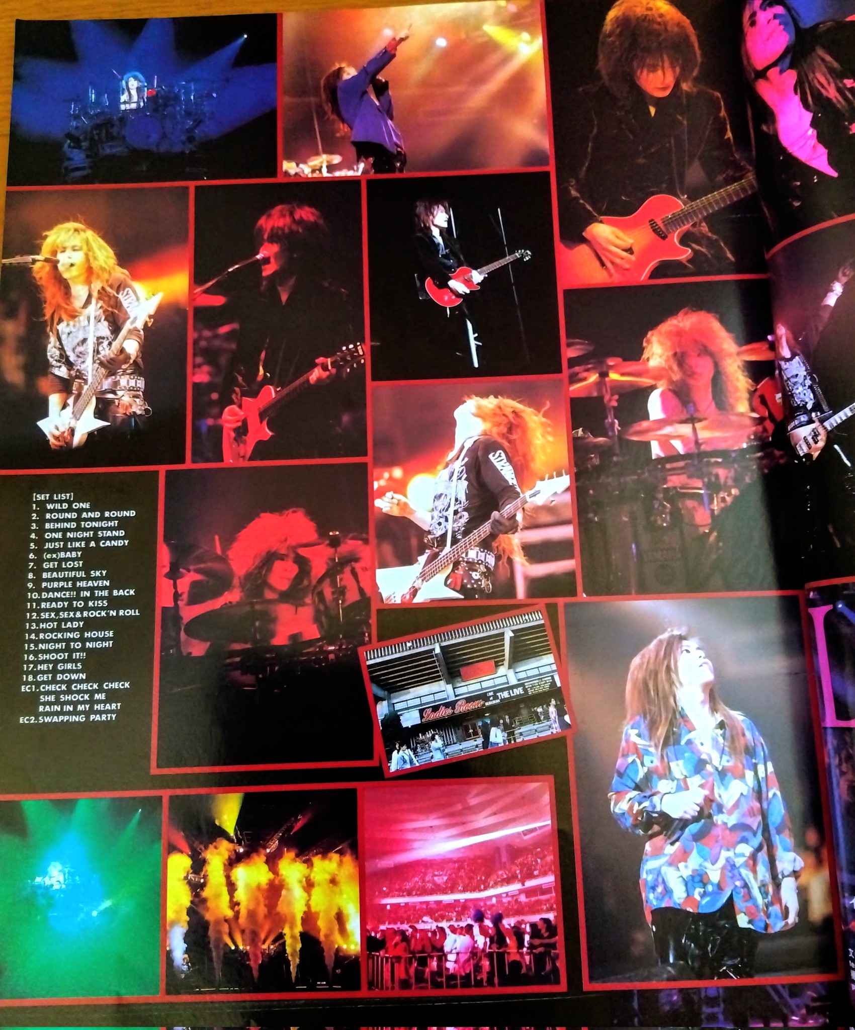 Aerosmith Get A Fuckin' Last at 日本武道館 Aerosmith Get A Fuckin