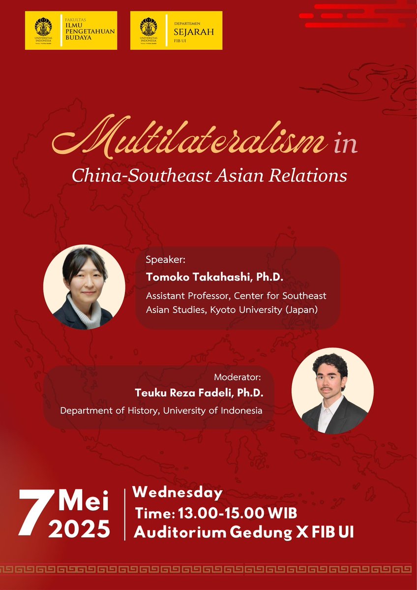 Thank you very much for the valuable opportunity to present my work at the University of Indonesia--Terima kasih banyak! <a href="/teukurezafadeli/">T. Reza Fadeli</a>