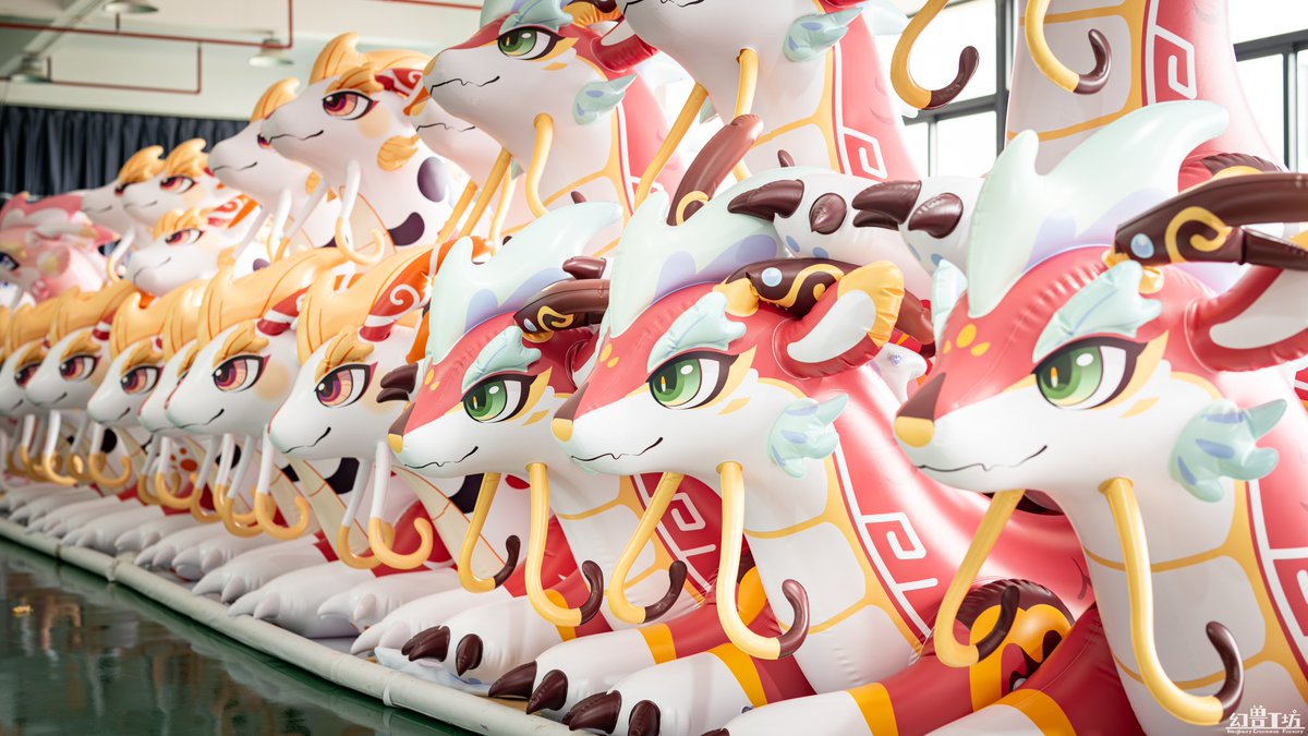 Hello everyone!
All 2.8m Chinese Dragon have completed production. We’re now proceeding with seam coloring and will begin staggered shipments shortly.