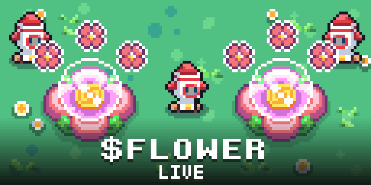 0xSunflowerLand's tweet photo. 🚨 FLOWER ERC20 Trading Begins 🚨

🤝 Community Trading Enabled
🏦 Deposits Enabled
🎁 Withdrawals &amp; LP Rewards Coming Soon

https://t.co/4rYAFhZ5M0 https://t.co/yewRsdy4aO