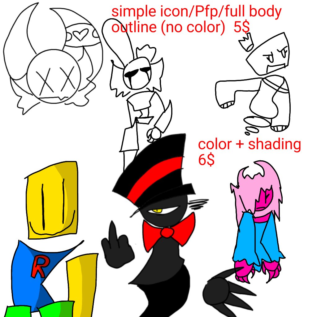 Robo0fox's tweet image. My commissions are now open cash.app/$Foxrobo