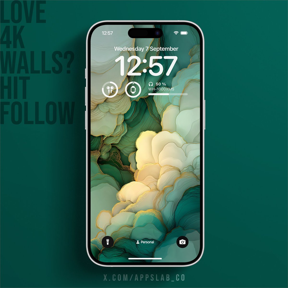 AppsLab_Co's tweet image. Green Background💚

Abstract Wallpaper.