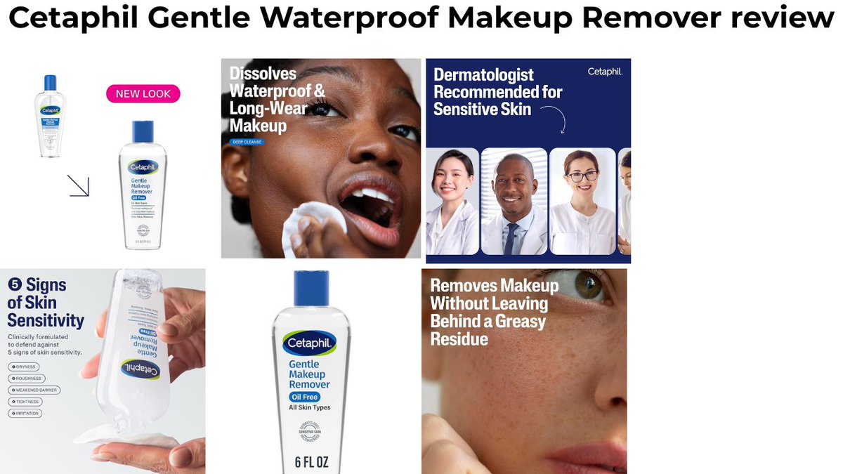 TeachTusha25905's tweet photo. Welcome to my Cetaphil Gentle Waterproof Makeup Remover review. The Nine West Women’s Mesh Bracelet Watch combines contemporary design with timeless elegance, making it a versatile accessory
Read more :https://t.co/BL8ovAsXKA
#Review #Makeup #Oilers #foryou https://t.co/ehnY35pnqL