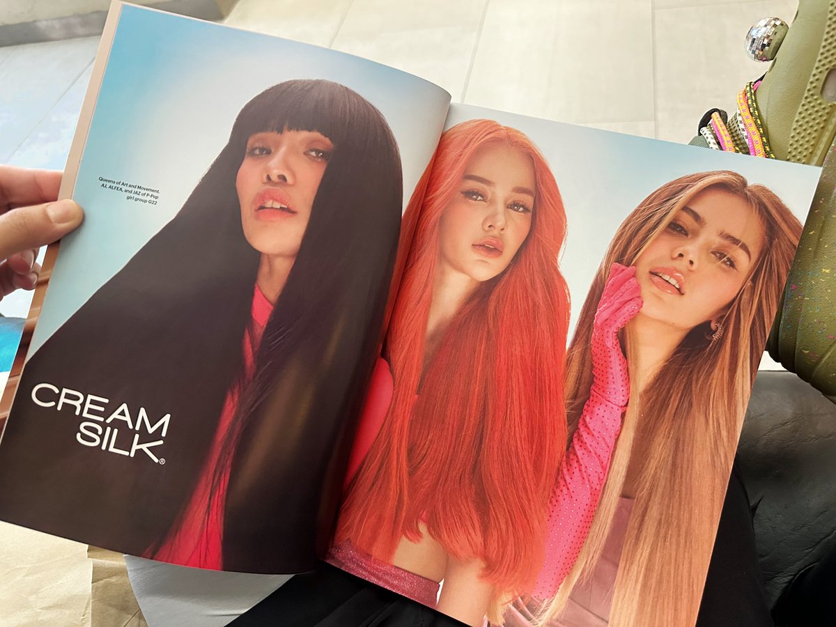 eldzsmejia's tweet photo. Stumbled upon @G22Official inside the maiden issue of @Allure_magazine Philippines. PRINT AD ENDORSERS! 😍🥹

G22 FOR CREAMSILK
#G22 https://t.co/PIT991hp2T
