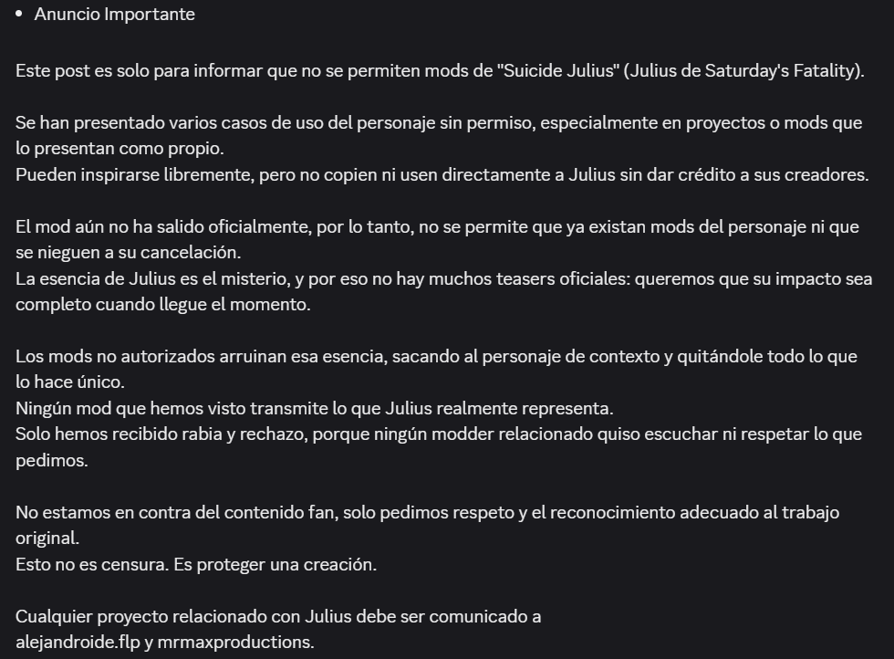 Saturday's Fatality tweet media