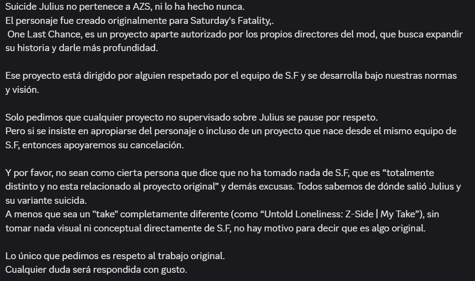 Saturday's Fatality tweet media