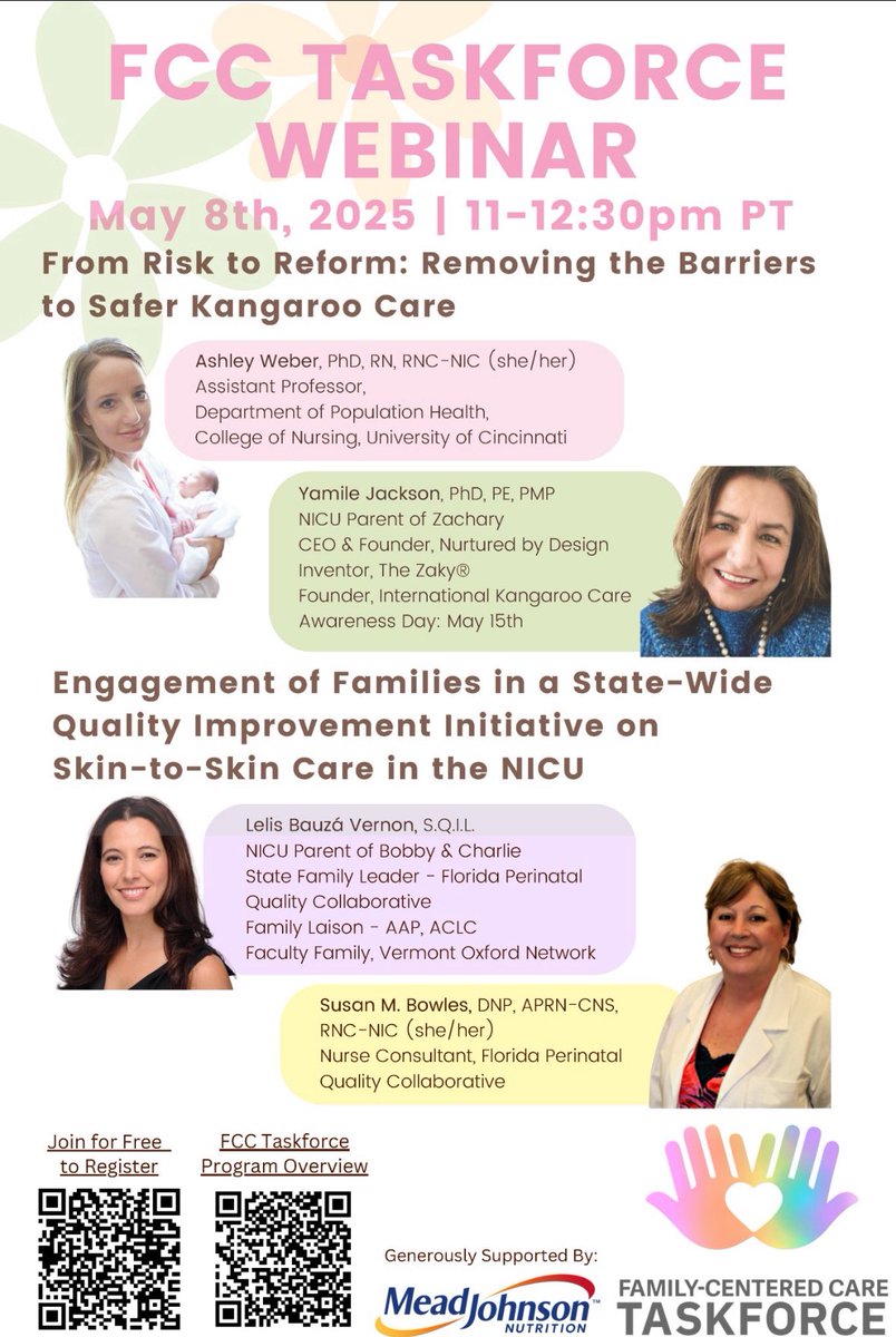 Don’t forget our amazing webinar tomorrow! Making KMC a reality!!

#fcc #nicu #nicunurse #KMC