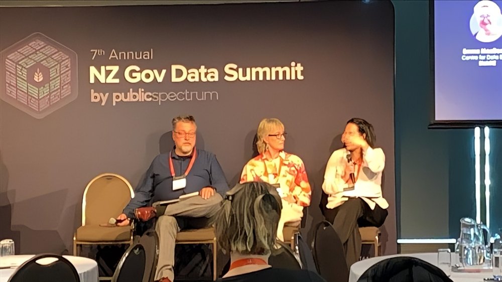 Empowering better outcomes through smarter data sharing. 📊

Join Elle Archer, Hamish McEwen, Darren Edwards &amp; Stephen Clarke this 2:30 pm panel to explore data sharing best practices, tech &amp; funding models.💡🌐