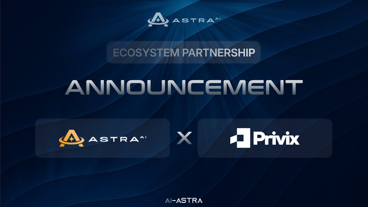 Big news!
<a href="/privixtoken/">Privix</a> is joining forces with <a href="/AstraLabs_Inc/">AstraLabs Inc.</a> to bring smarter, more secure blockchain solutions to the forefront. 
With tools like Spyder Bot and Starlight, this collaboration is set to boost community engagement, influencer tracking like never before.