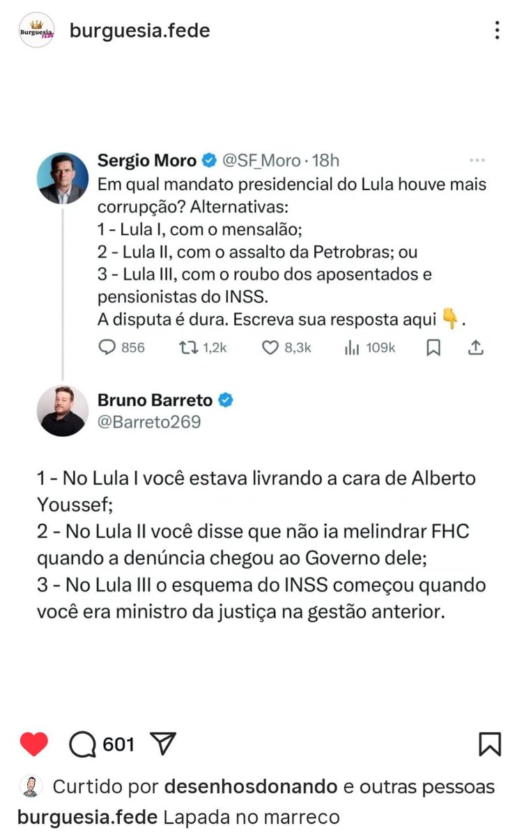 Já avisa o ditado: “quem fala o que quer… ouve o que não quer!” 😄 Há muito tempo já desMOROnou a (falsa) imagem de honesto do canalh@ cretin0 mau-caráter fascistoide marreco de Maringa’! 

Marreco Canalh@ Moro #corrupto