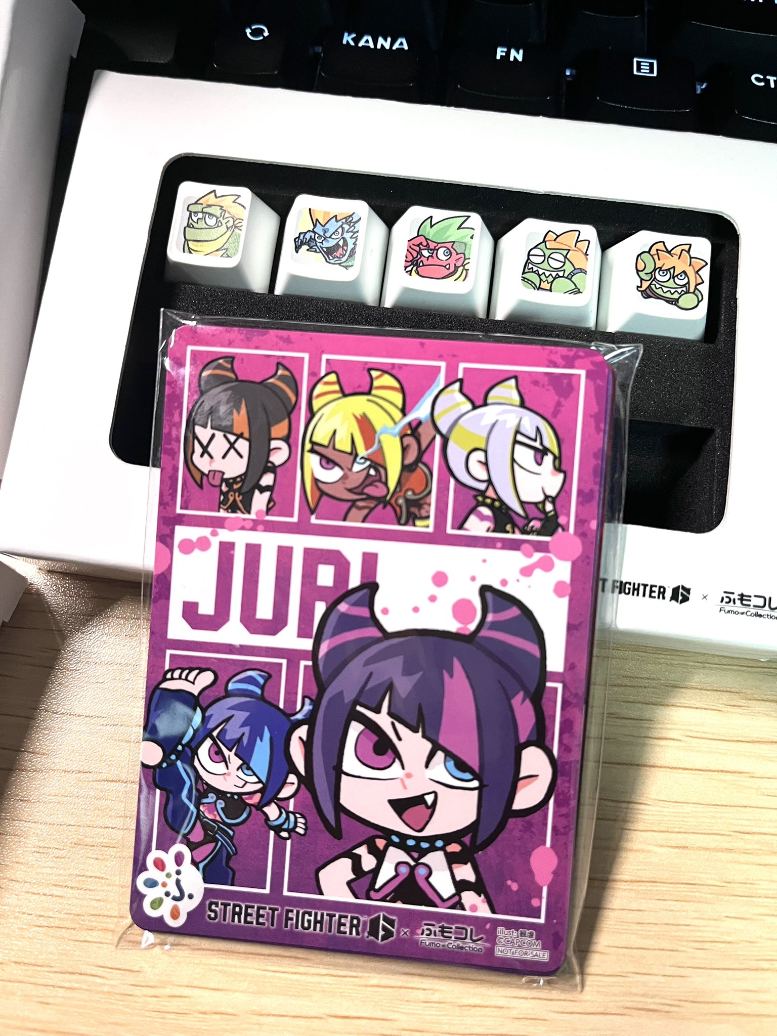 ふもコレ スト6 ジュリ キーキャップセット ふもっふのお店 全3