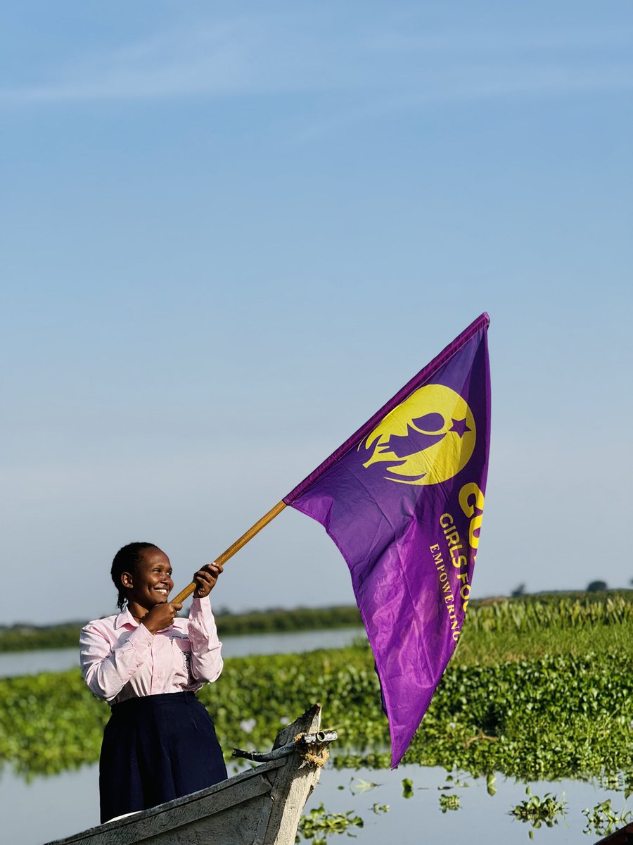 Girls education is not a privilege but rather a fundamental right , we won’t put the flag at rest until the young adolescent girl’s voices are put on notice. Raise her, Raise the flag
#EmpoweringGirls