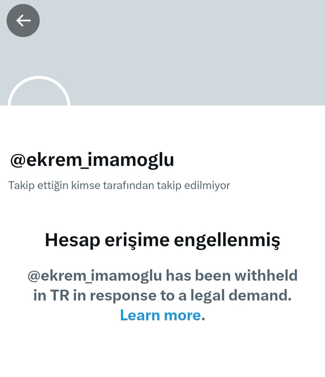 Bu kadar çok mu korkuyorsun Ekrem İmamoğlu'ndan recep?

Korkunun ecele faydası yok!

Geldiğin gibi gideceksin!

Ekrem İmamoğlu'nu Cumhurbaşkanı yapacağız...✊✊✊