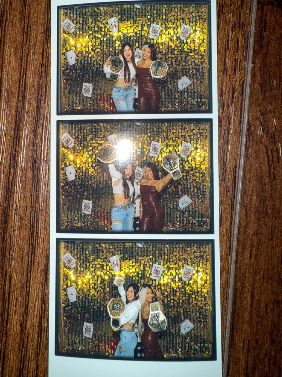 2016 to now! Always thought you were amazing <a href="/Iyo_SkyWWE/">IYO SKY</a> , I’m so proud to be your friend and co-worker! Happy birthday 🎈🎁🎂 🫶