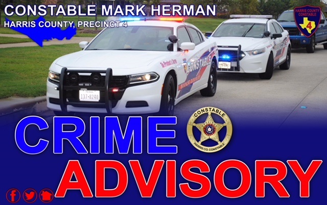 Constable Deputies are investigating an Assault at ELLA BLVD/RUSHWORTH DR. Follow us at Facebook.com/Precinct4 and Download our new mobile app “C4 NOW” to receive live feeds on crime, arrests, safety tips, traffic accidents and road conditions in your area.
