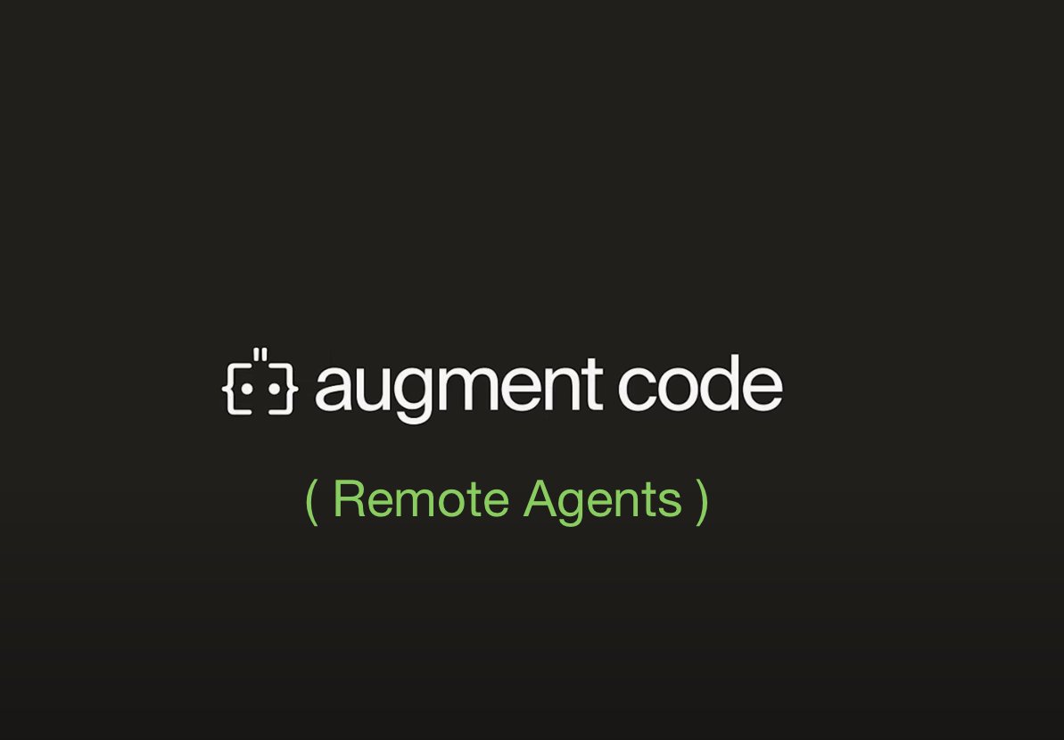 __ajeetkumar__'s tweet image. Remote agents on @augmentcode 🚀🚀
youtu.be/yp262nUnBLU?si…