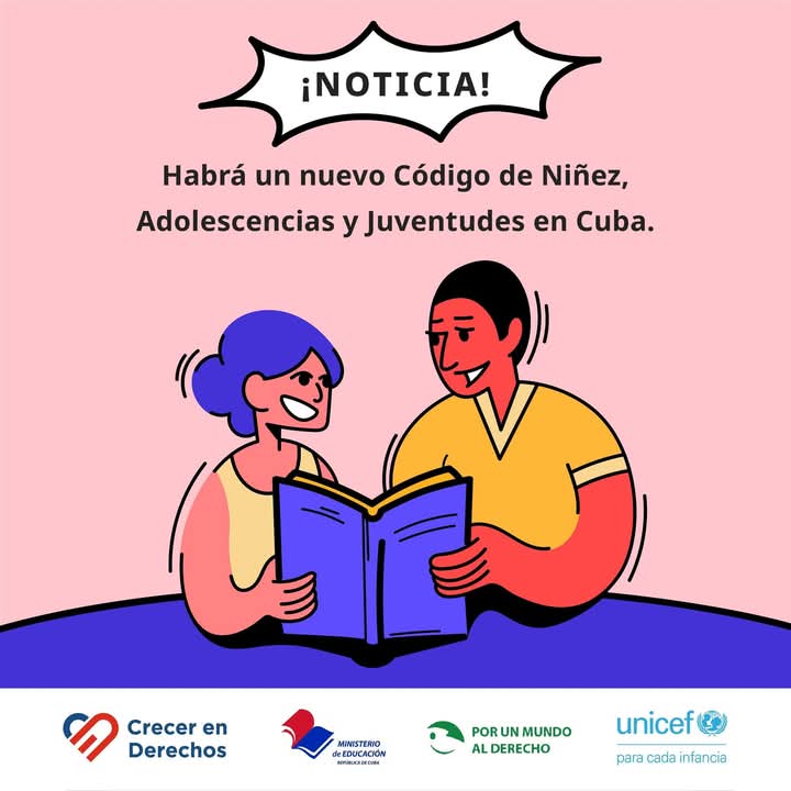 Meyvis Estevez Echevarría (@meyvisesteveze) on Twitter photo Una noticia del #IIPlenoUJC que alienta y mucho: El Consejo de Ministros, haciendo uso de sus facultades para promover la iniciativa legislativa, aprobó el anteproyecto de Ley Código de la niñez, adolescencias y juventudes, el cual será presentado próximamente a la <a href="/AsambleaCuba/">Asamblea Nacional Cuba</a>. Una noticia del #IIPlenoUJC que alienta y mucho: El Consejo de Ministros, haciendo uso de sus facultades para promover la iniciativa legislativa, aprobó el anteproyecto de Ley Código de la niñez, adolescencias y juventudes, el cual será presentado próximamente a la <a href="/AsambleaCuba/">Asamblea Nacional Cuba</a>.