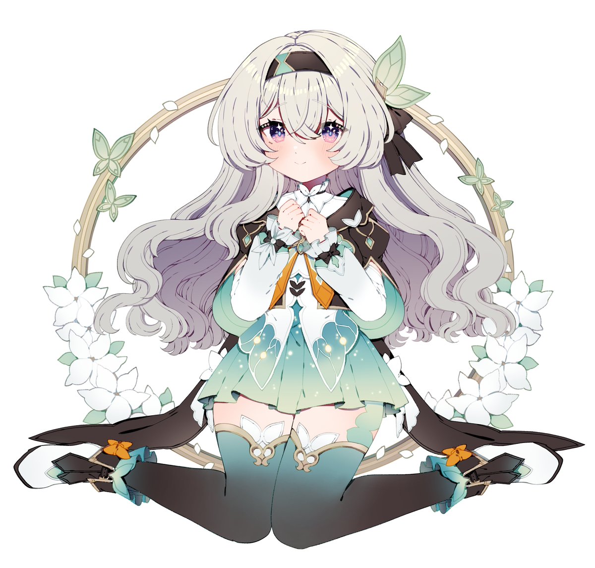 「raffle prize  thank you ! 」|aurora ꒰ঌ🤍໒꒱ vtuber 🌙🐉のイラスト