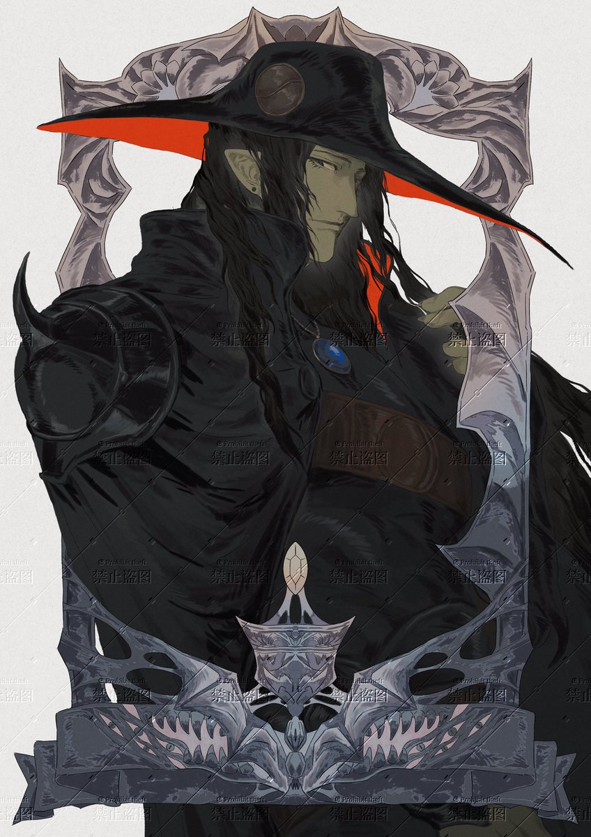 digimortal3's tweet image. Commission, not my art

#VampireHunterD