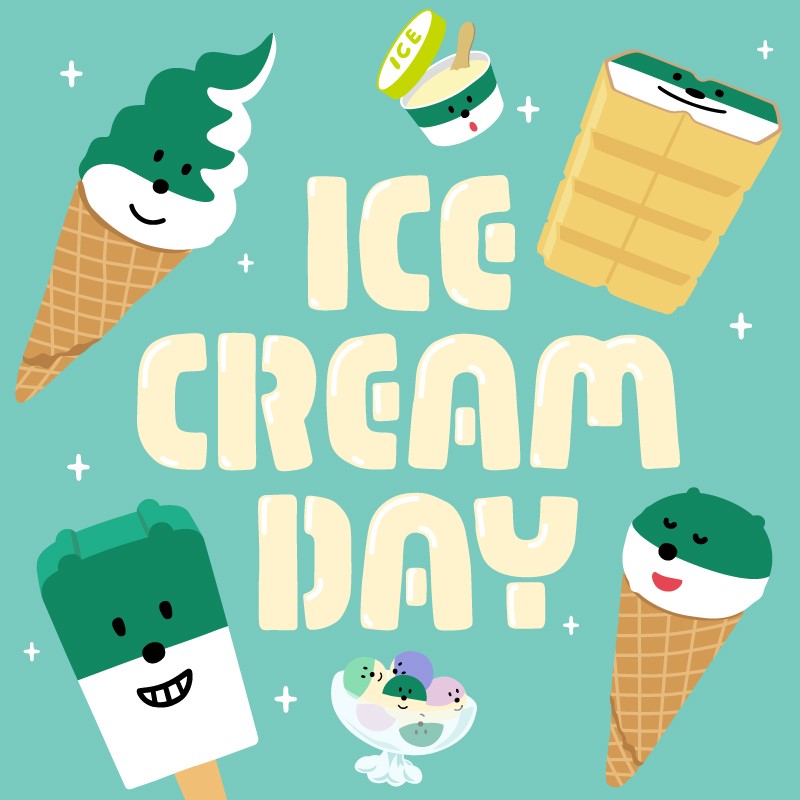 ミドすけだよ！
5月9日は #アイスクリームの日 なんだって！
いろんな種類があるけど、
みんなはどんなアイスが好きなのかな？
それにしてもアイスは、自分がなるよりも、
食べるに限るなあ・・・
＃ミドすけ