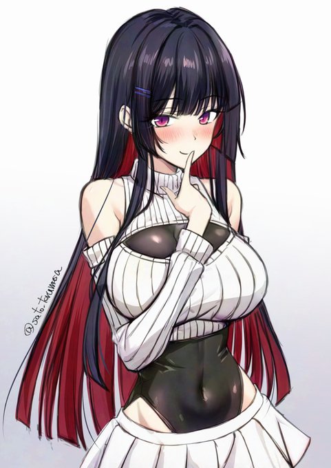 お兄様呼びのちょっと愛が重そうな黒髪妹さんらくがき 