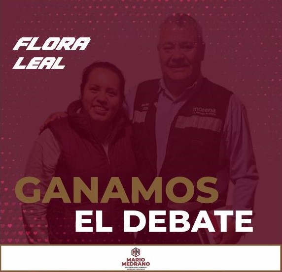 Ganamos el debate con <a href="/FloraLeal7/">Flora Leal</a>, esta victoria en este ejercicio es del pueblo lerdense.

¡El pueblo hablo y hoy su voz se hizo sentir!

#Lerdo #DurangoMex