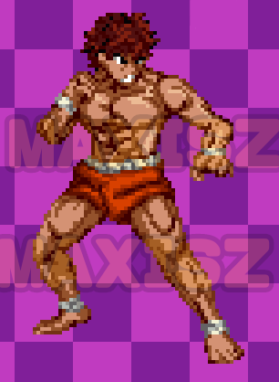 *inserte reggaeton todo lento* 
#baki #pixelart