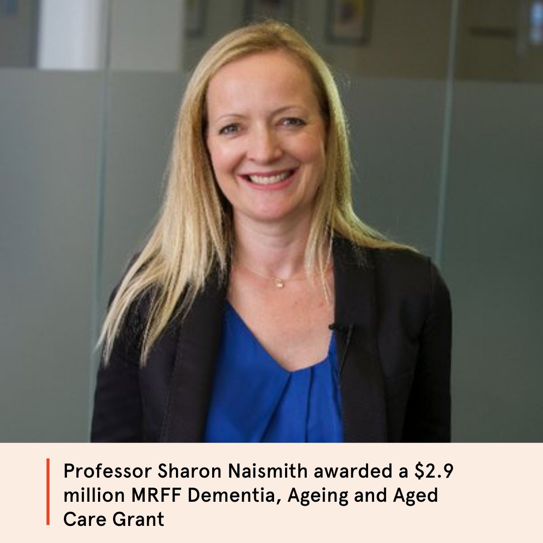 Sydney Science (@sydney_science) on Twitter photo Congratulations to <a href="/Prof_Naismith/">Sharon Naismith, AM, FASSA</a> for receiving over $2.9 millionĀ from the <a href="/ausgov/">Australian Government</a> Medical Research Future Fund #MRFF Dementia, Ageing and Aged Care to bring gold-standard memory clinics to regional & rural Australia!
<a href="/UsydPsych/">USYD Psychology</a> #USYD #LeadershipForGood Congratulations to <a href="/Prof_Naismith/">Sharon Naismith, AM, FASSA</a> for receiving over $2.9 millionĀ from the <a href="/ausgov/">Australian Government</a> Medical Research Future Fund #MRFF Dementia, Ageing and Aged Care to bring gold-standard memory clinics to regional & rural Australia!
<a href="/UsydPsych/">USYD Psychology</a> #USYD #LeadershipForGood