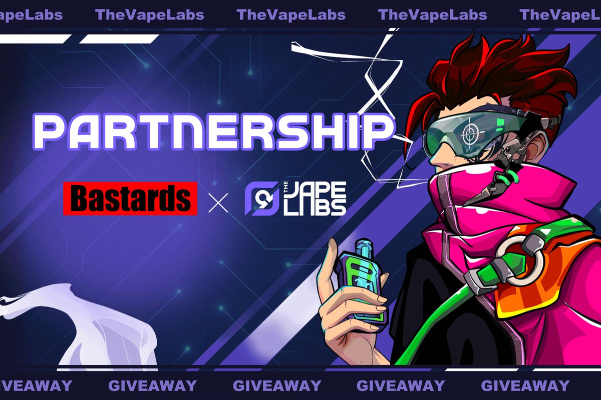 TheVapeLabs (π¨,π£) (@thevapelabs) on Twitter photo TheVapeLabs x Bastards
To celebrate. we're giving away
β’ 15 Bastards testnet mint WLs
β’ 300,000 $MIST for 100 winners
To join
β’ Fl both <a href="/bastards_xyz/">Inglorious Bastards</a> & <a href="/thevapelabs/">TheVapeLabs (π¨,π£)</a>
β’ Join both servers π
β’ Like, RT, drop your wallet π TheVapeLabs x Bastards
To celebrate. we're giving away
β’ 15 Bastards testnet mint WLs
β’ 300,000 $MIST for 100 winners
To join
β’ Fl both <a href="/bastards_xyz/">Inglorious Bastards</a> & <a href="/thevapelabs/">TheVapeLabs (π¨,π£)</a>
β’ Join both servers π
β’ Like, RT, drop your wallet π